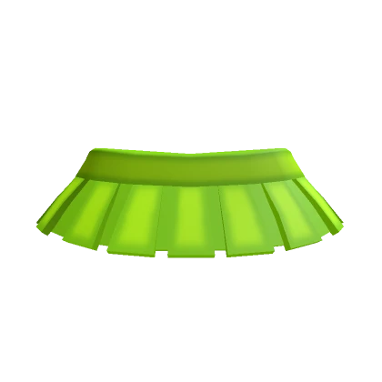 💖Chibi skirt - Preppy Green Neon Skirt