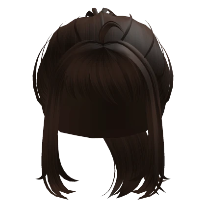 Y2k Cute Ponytail Braids Hair - Brown