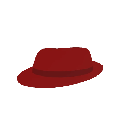 Crimson Neon Glow Fedora