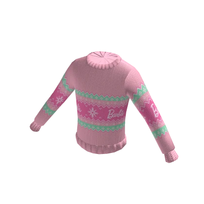 Barbie Pink Winter Sweater