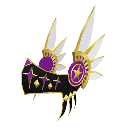 Purple Royal Angel Helm