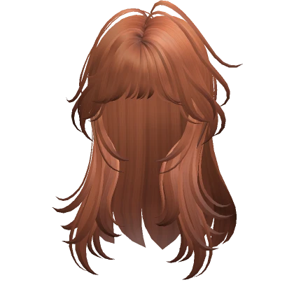 Layered Hair w/ Bangs(Ginger)