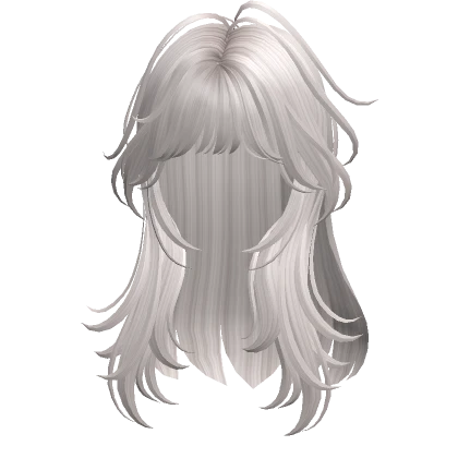 Layered Hair w/ Bangs(Silver)