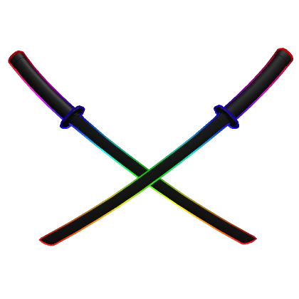 Cartoony Rainbow Swordpack