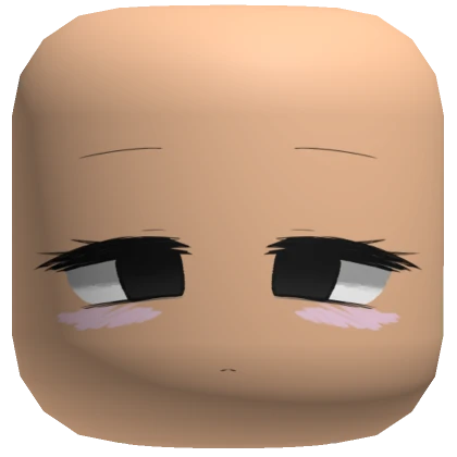 Blank Chibi Stare [Beige]