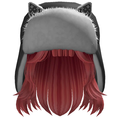 Super Cute Ushanka Jellyfish Hair - Red