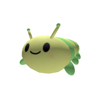 Green and Yellow Caterpillar Friend 