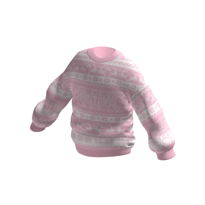 Christmas Sweater Pink