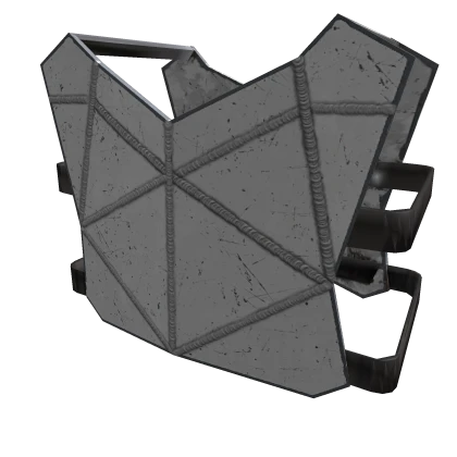 White Makeshift Welded Chest Armor