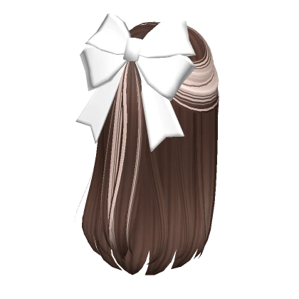 Two-Tone Cottage Girl Hair (Brown & Platinum)