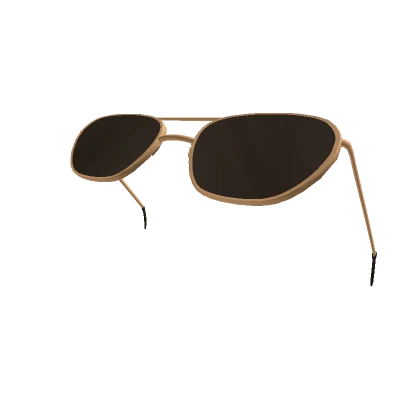 Aviator Sunglasses Gold