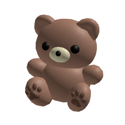 ♡ baby bear plushie (holdable)