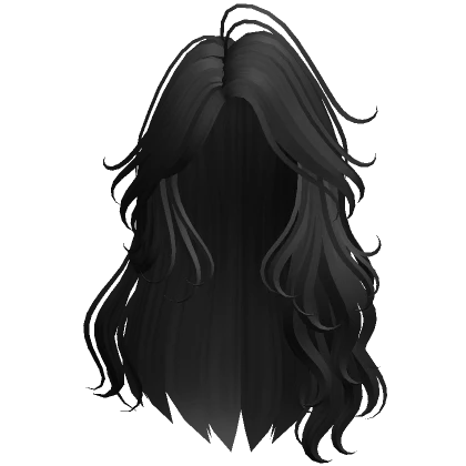 Stylish Anime Waves Hair (Black)