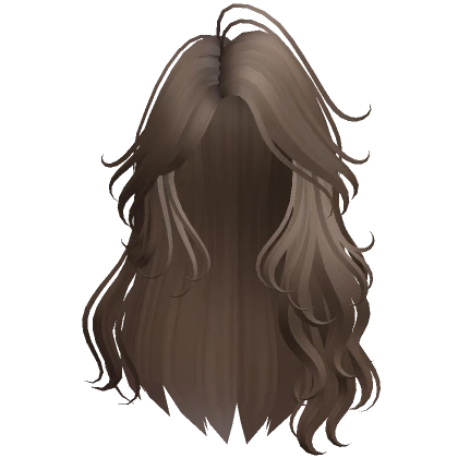 Stylish Anime Waves Hair (Brown)