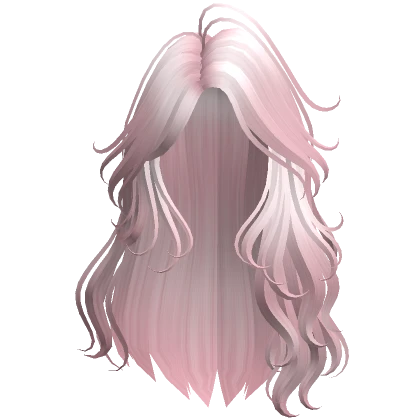 Stylish Anime Waves Hair (Pink)