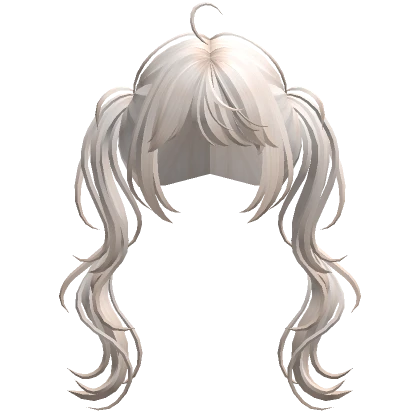 Anime wavy pigtails(Beige)