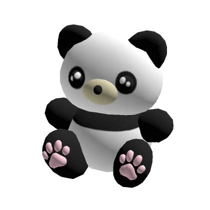 ♡ baby panda bear plushie (holdable)