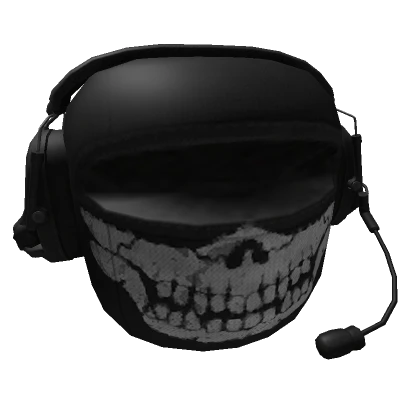 SCP Skull Balaclava + Headset Combo