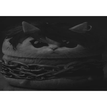 Emo Cat Burger