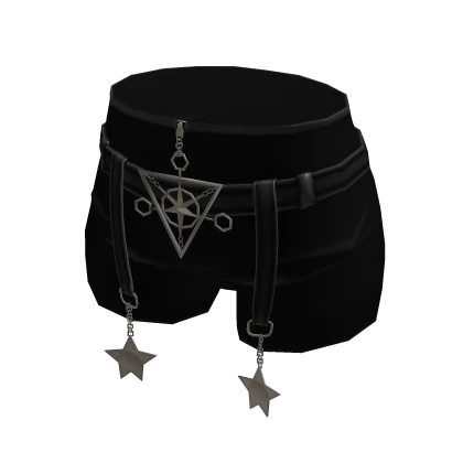 🖤 Striking Goth Pants With Belt