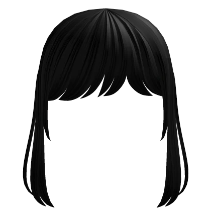 ୨୧: black doll bangs