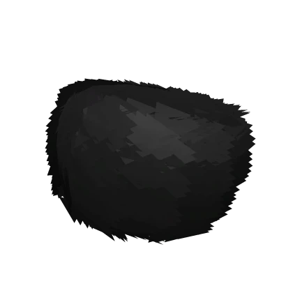 Large Black  Furry Ushanka