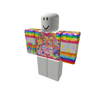 kawaii decora rainbow kidcore man idk