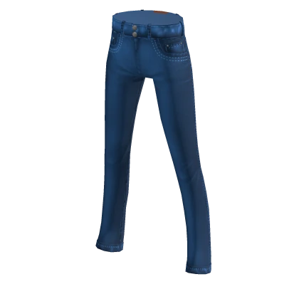 Skinny Jeans - Mid Blue