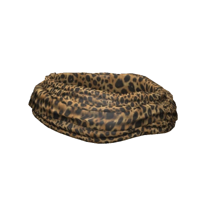 Leopard Textured Headscarf