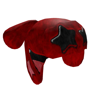 CUTE Y2K RED STAR ANIMAL USHANKA