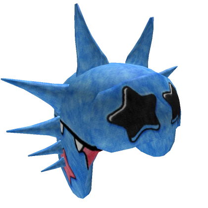 CUTE Y2K BLUE STAR SPIKE USHANKA