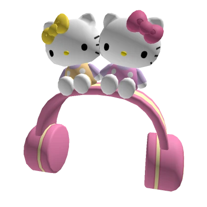 Hello Kitty and Mimmy Headphones