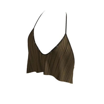 backless top brown