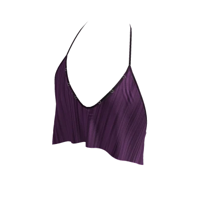 backless top purple