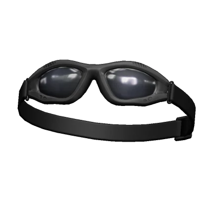 Black Biker Goggles