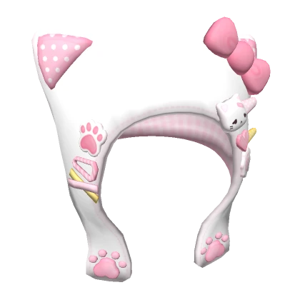 ♡ kawaii pastel harajuku cutesy kitty paw hat