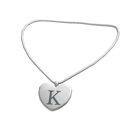 Chibi Initial Necklace - K