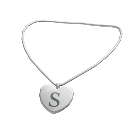 Chibi Initial Necklace - S