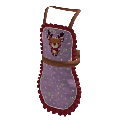 Reindeer Christmas Apron