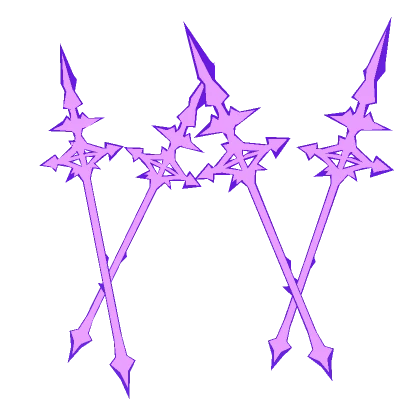 Purple Energy Spear