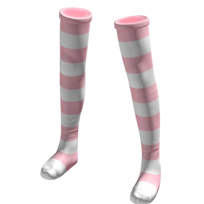 White & Pink Socks