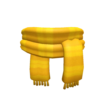 Very Cozy Yellow Scarf