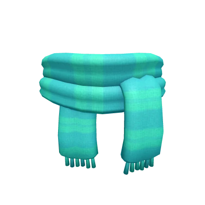 Very Cozy Cyan Scarf