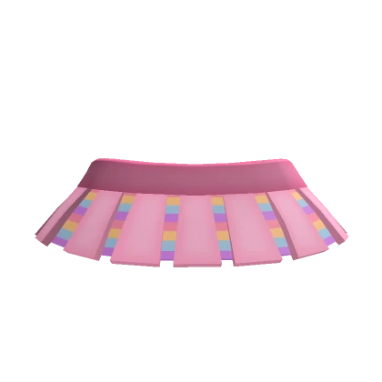 🌈🤡Chibi Doll - Fun Funny Clown pink Skirt