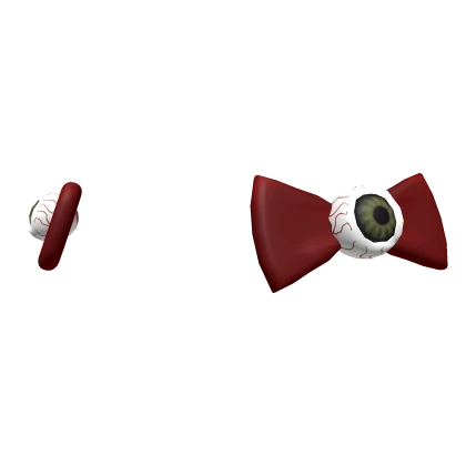 Creepy Cute Red Eye Bows