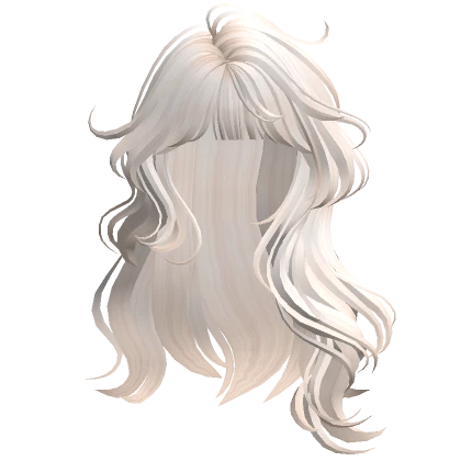 Lush Wavy Hair w/ Bangs(Beige)