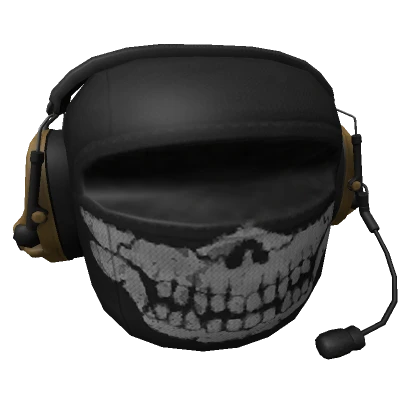 Skull Balaclava + Coyote TacCom V