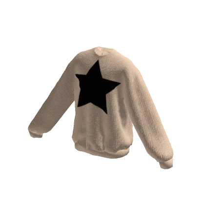 ☆ Black Star Y2k Sweater