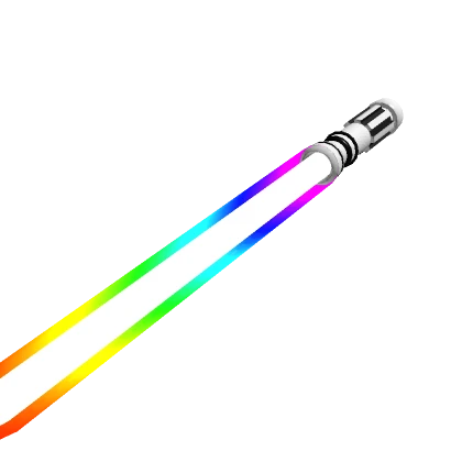 Holdable Rainbow Laser Sword (LEFT)