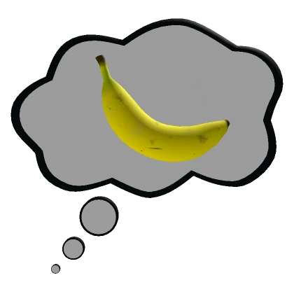 Banana Thought Bubble